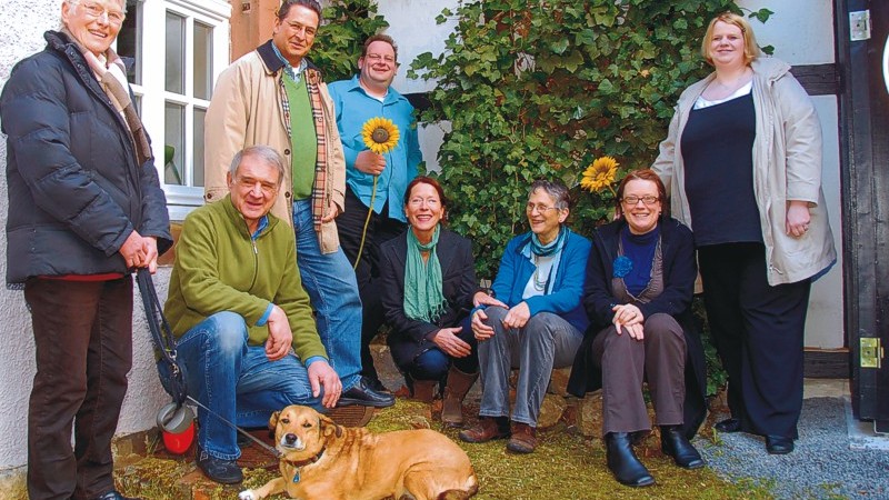 Teil der grünen Kandidaten in der Gemeinde Blankenheim