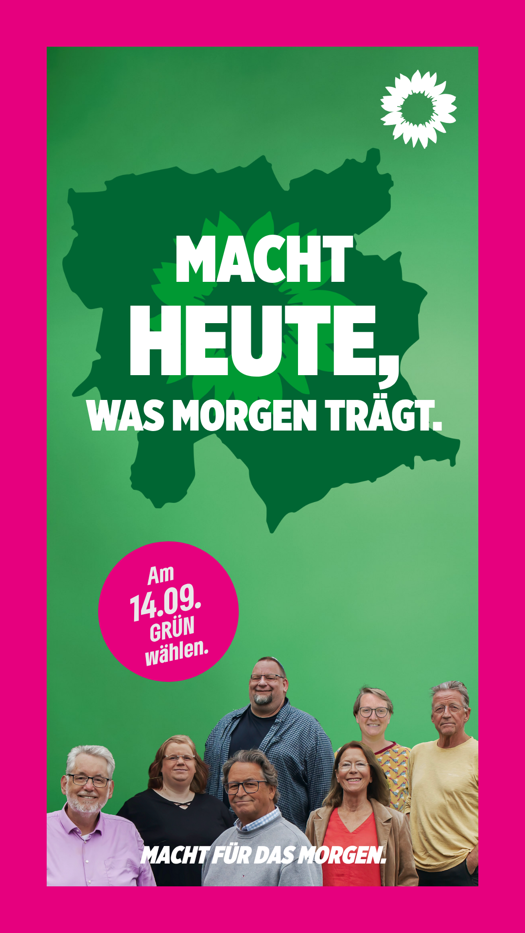 Listenkandidat:innen - Macht Heute, was Morgen trägt