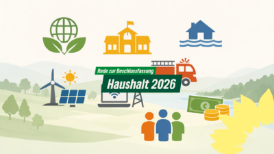 Haushalt 2026 - Verantwortung in schwierigen Zeiten